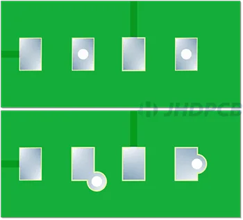 Via Hole in SMD Pad