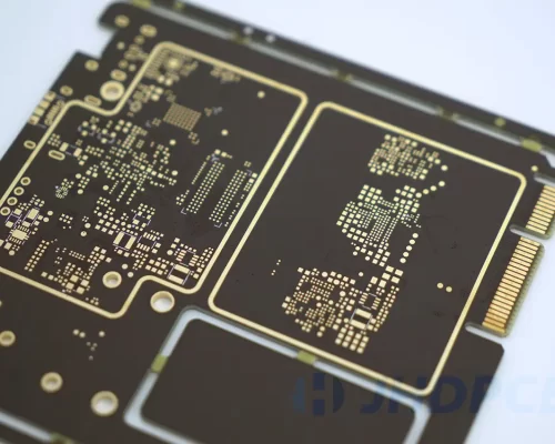 HDI PCB-FR4-6 layers 1 step-Immersion Gold-Smart Electronics-5-golden finger