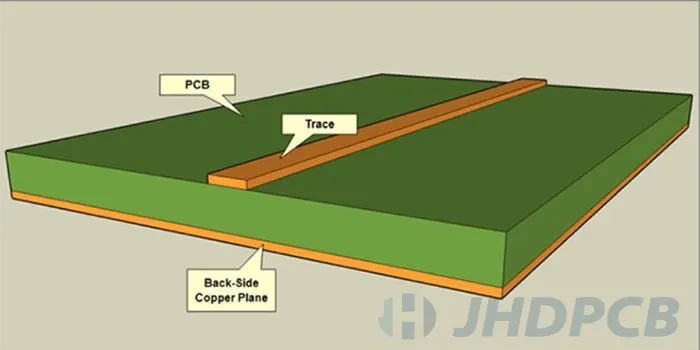 PCB trace structure