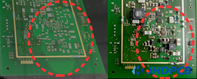cause PCB laminate bubbling