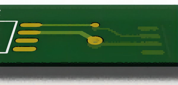Via on a PCB