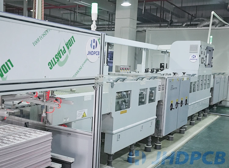 Etching circuit pipeline